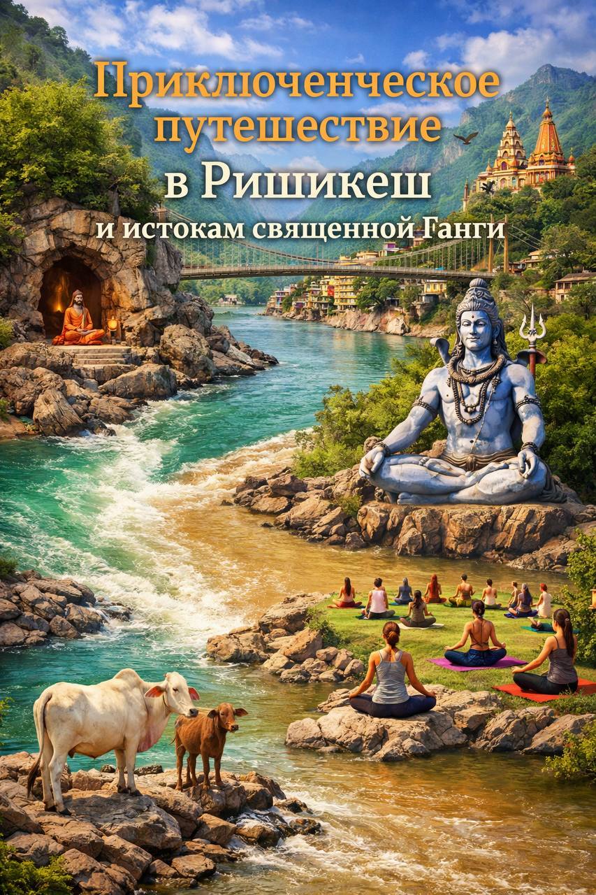 Ретрит в Ришикеш с Романом